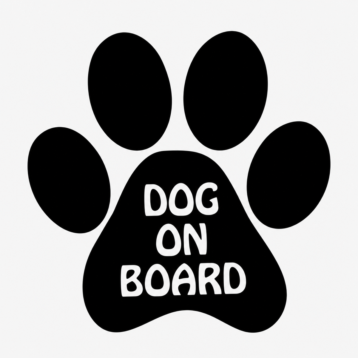 Pegatina Dog on board