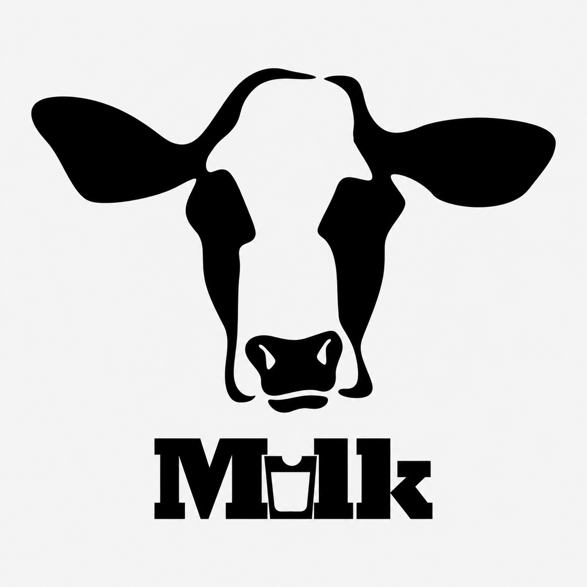 Pegatina Vaca Milk